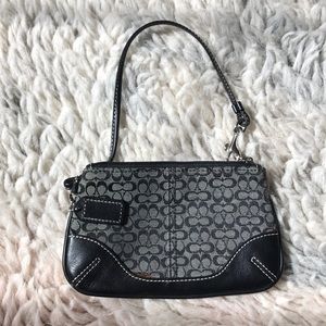 Vintage coach wristlet